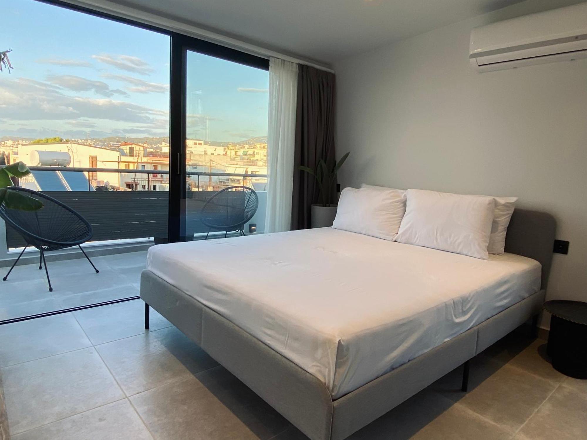 Ferienwohnung Hyperion Penthouse Patras Exterior foto