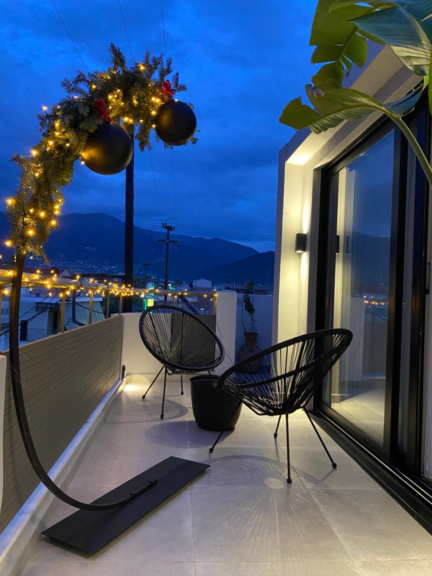 Ferienwohnung Hyperion Penthouse Patras Exterior foto